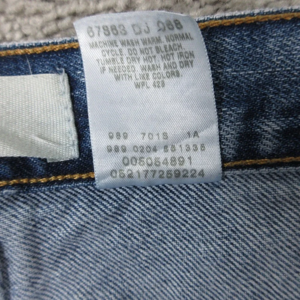 Vintage‎ Levis Jeans Mens 38x34 Blue 505 Regular Straight Denim Pants Y2K 2004